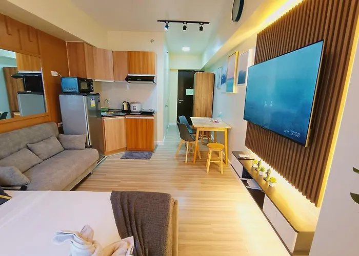 Apartment 2312t4 Avida Riala It Park 500mbps Newly Renovated Unit *